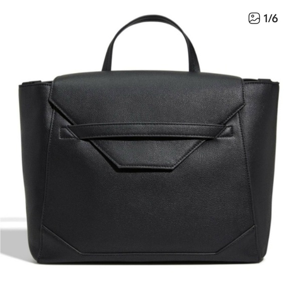 The Honest Company Other - The Honest Company Black Structured Diaper Bag Tote
